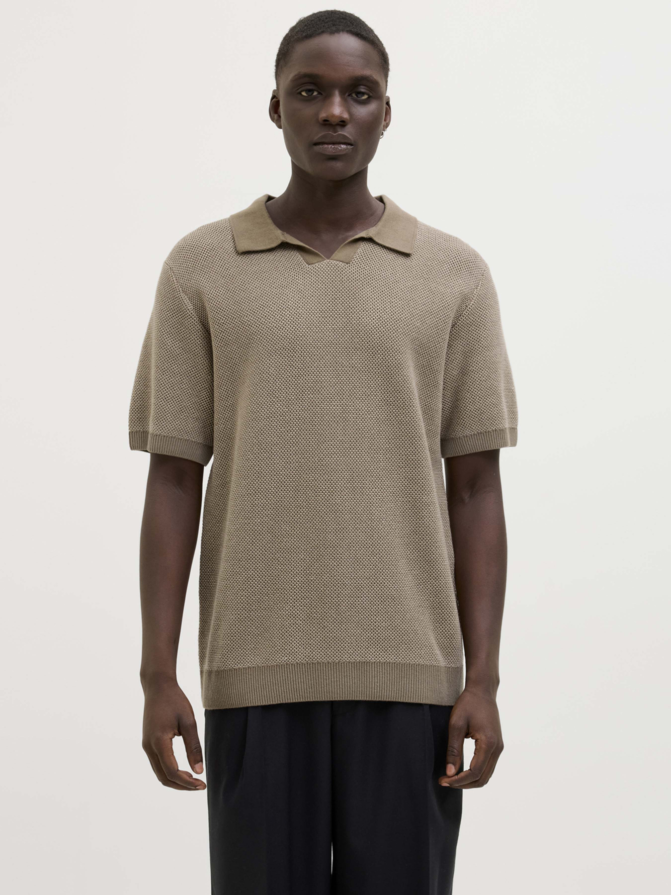 Поло JACK & JONES модель 12273012_Rain Drum Поло JACK & JONES модель 12273012_Rain Drum Фото