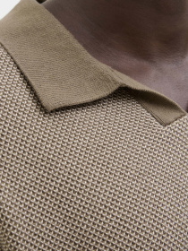 Поло JACK & JONES модель 12273012_Rain Drum Поло JACK & JONES модель 12273012_Rain Drum Фото