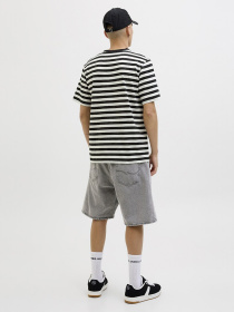 Футболка JACK & JONES модель 12273164_Black CLOUD DANCER Фото