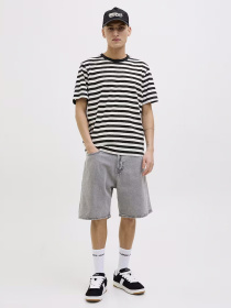 Футболка JACK & JONES модель 12273164_Black CLOUD DANCER Фото