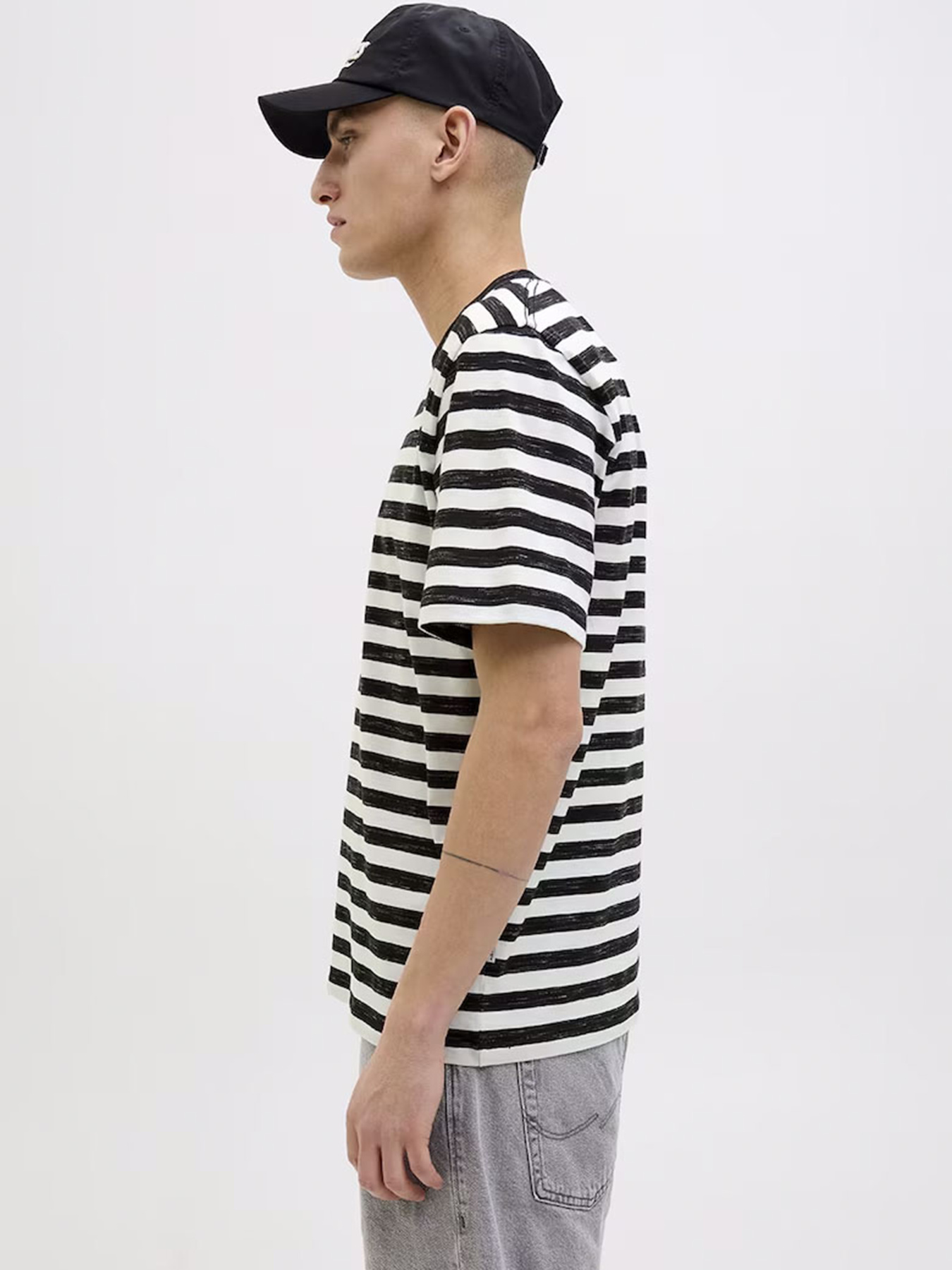 Футболка JACK & JONES модель 12273164_Black CLOUD DANCER Фото