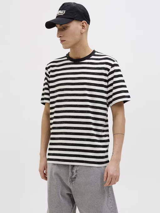 Футболка JACK & JONES модель 12273164_Black CLOUD DANCER Фото