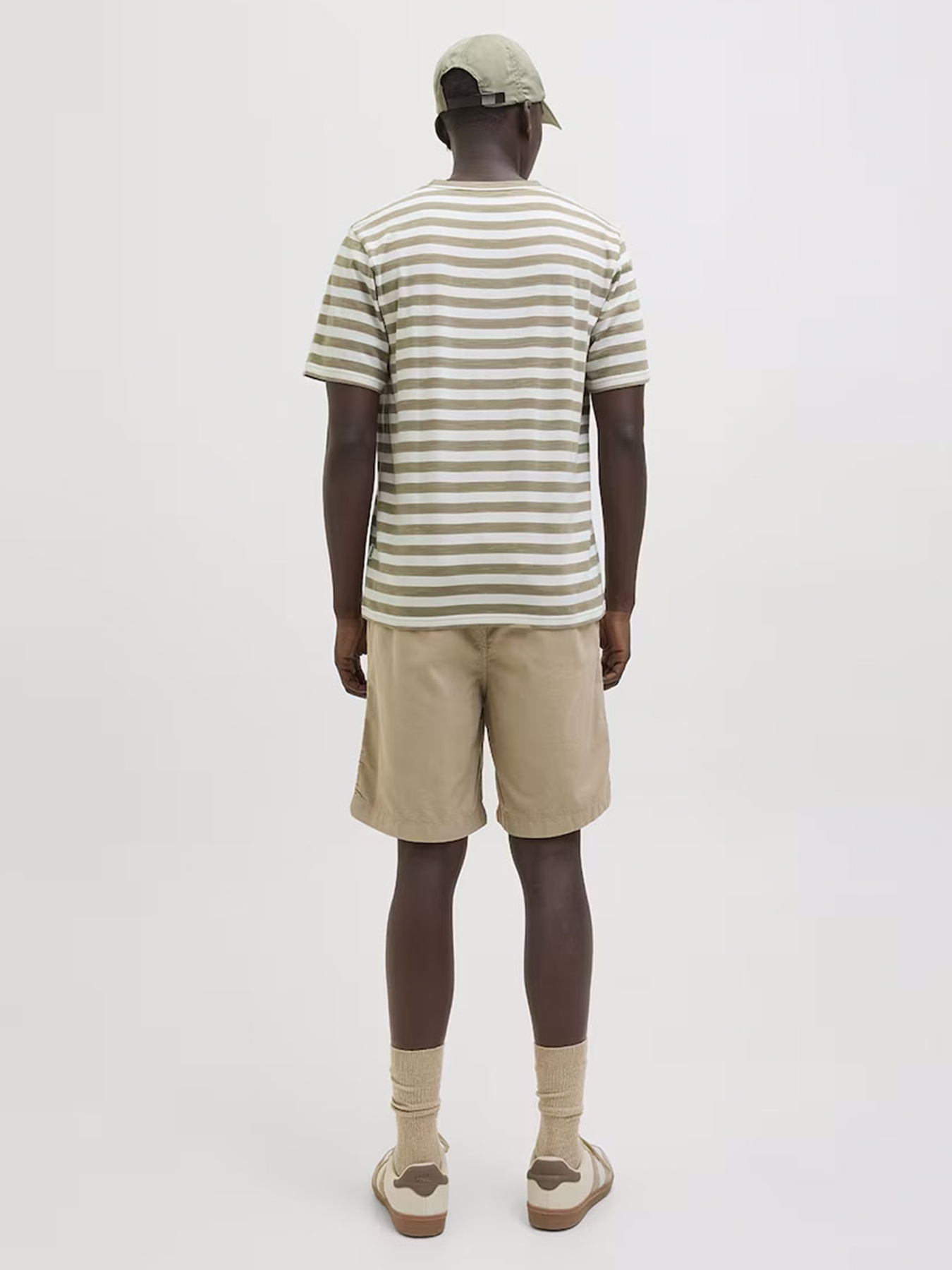 Футболка JACK & JONES модель 12273164_Silver Sage CLOUD DANCER Фото