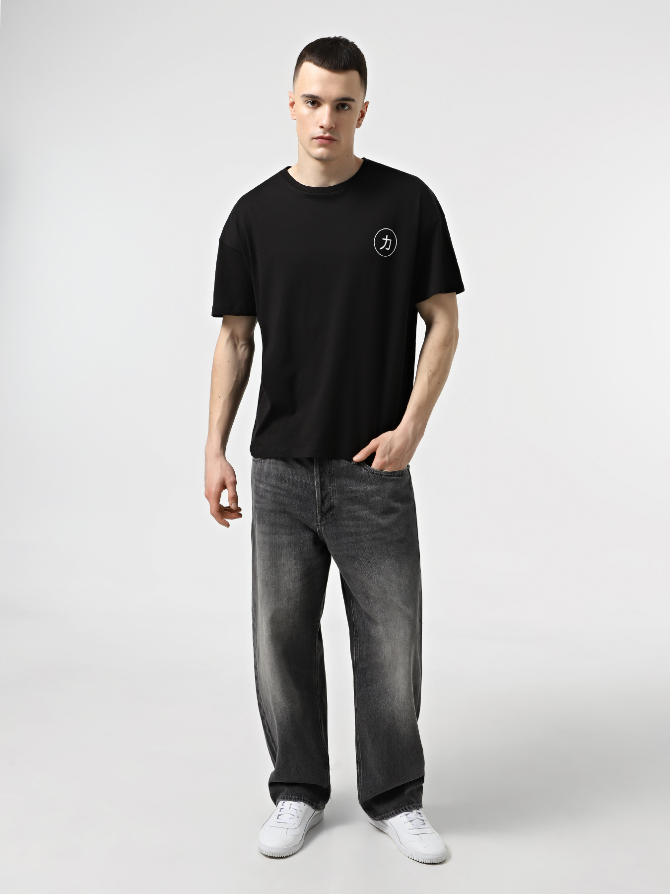 Футболка JACK & JONES модель 12273504_Black Фото