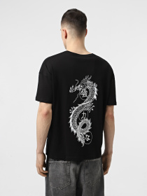 Футболка JACK & JONES модель 12273504_Black Футболка JACK & JONES модель 12273504_Black Фото