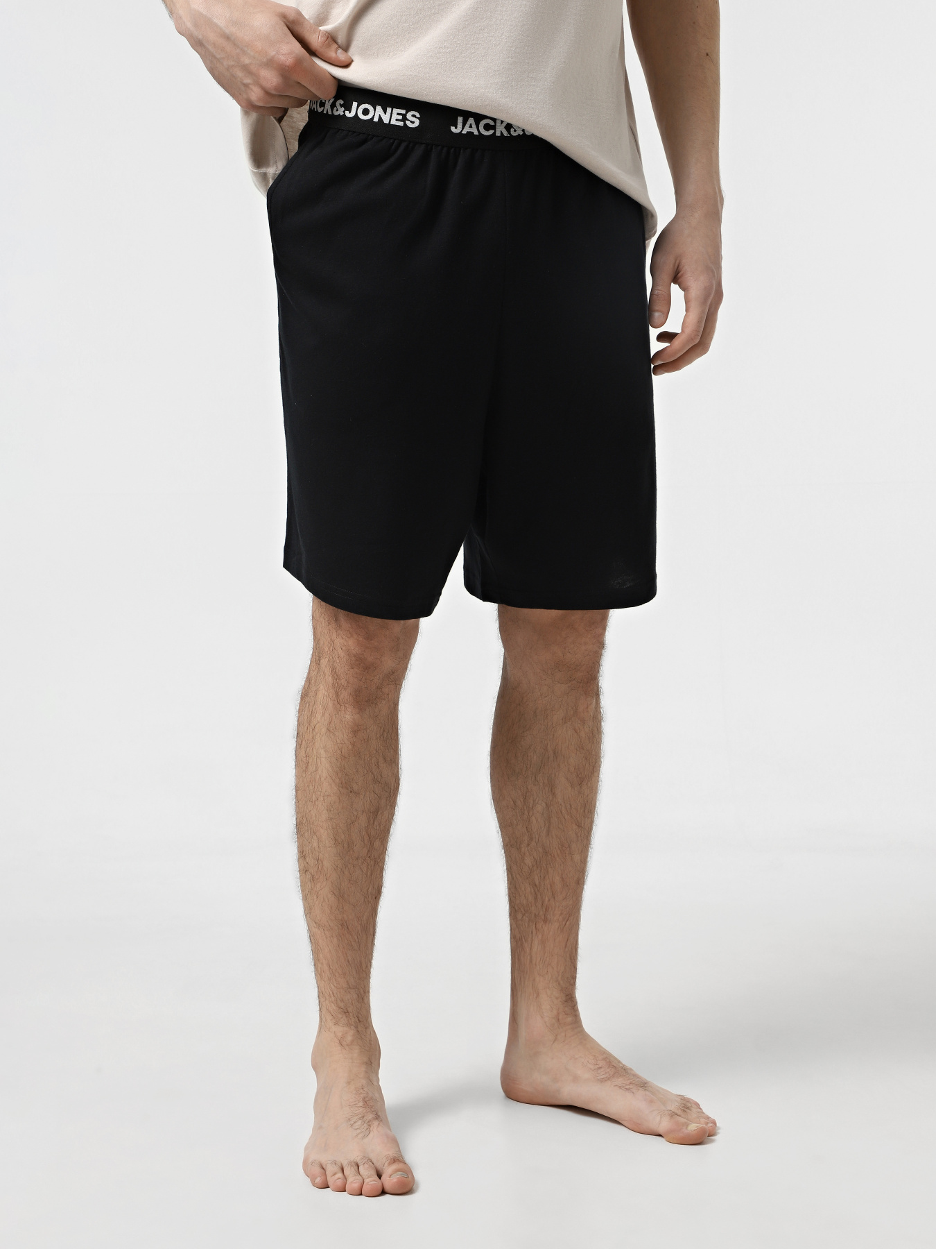 Комплект белья JACK & JONES модель 12273635_Moonbeam Black shorts Фото