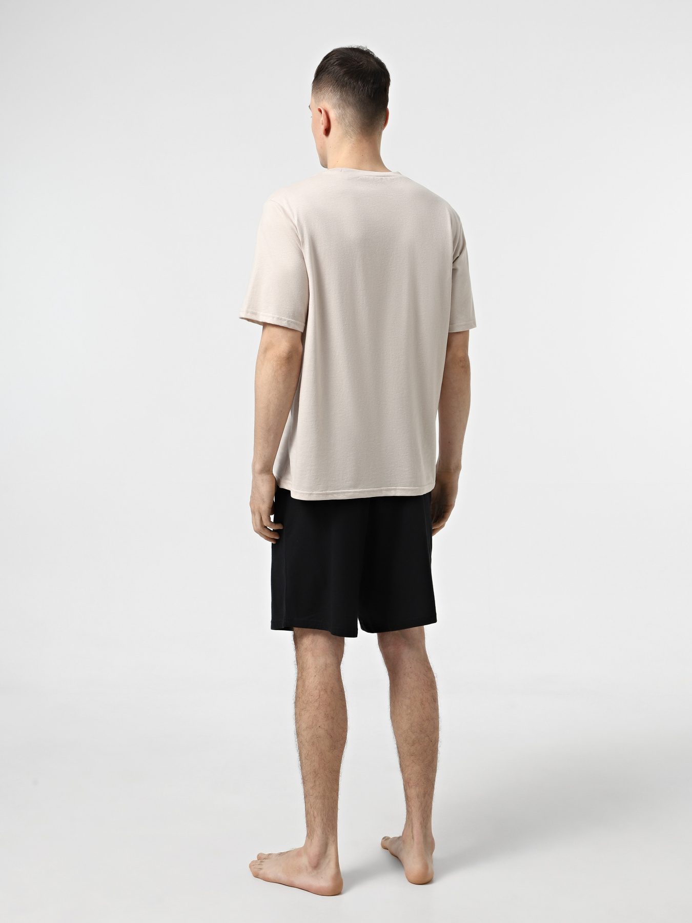 Комплект белья JACK & JONES модель 12273635_Moonbeam Black shorts Фото