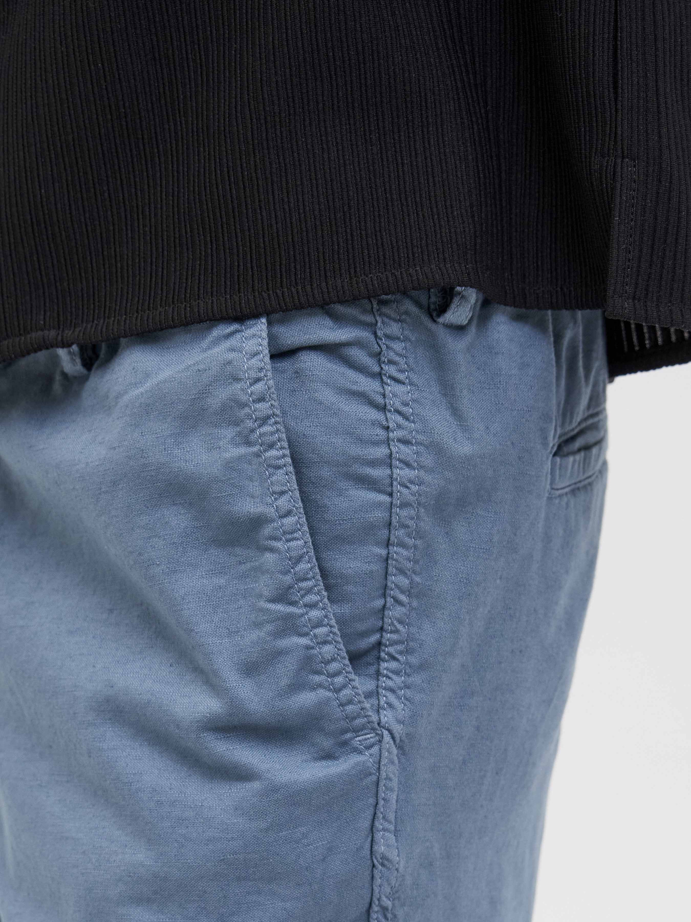 Повседневные шорты JACK & JONES модель 12274968_Blue Mirage Повседневные шорты JACK & JONES модель 12274968_Blue Mirage Фото