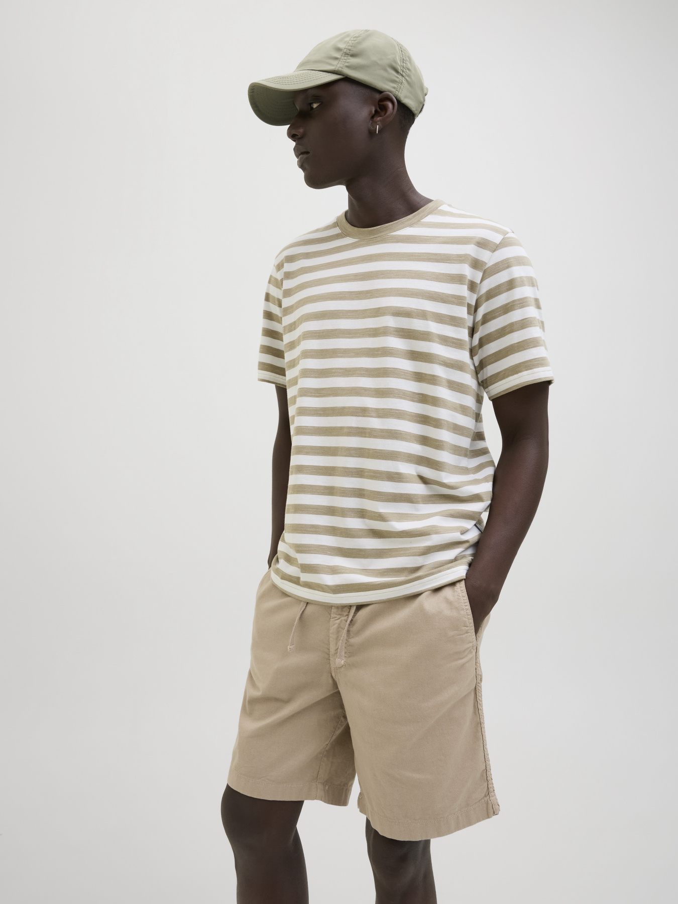 Повседневные шорты JACK & JONES модель 12274968_Crockery Фото