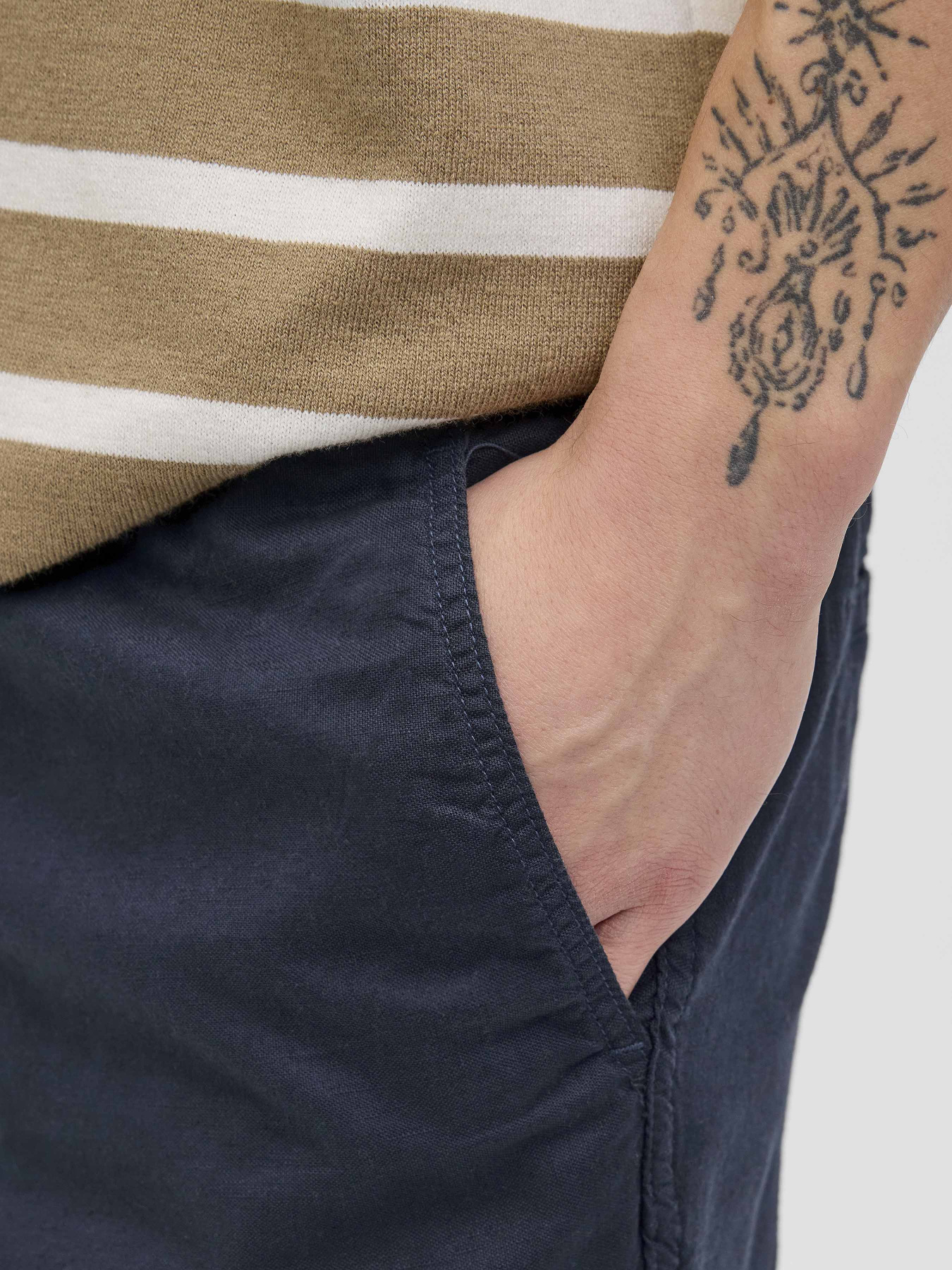 Повседневные шорты JACK & JONES модель 12274968_Dark Navy Фото