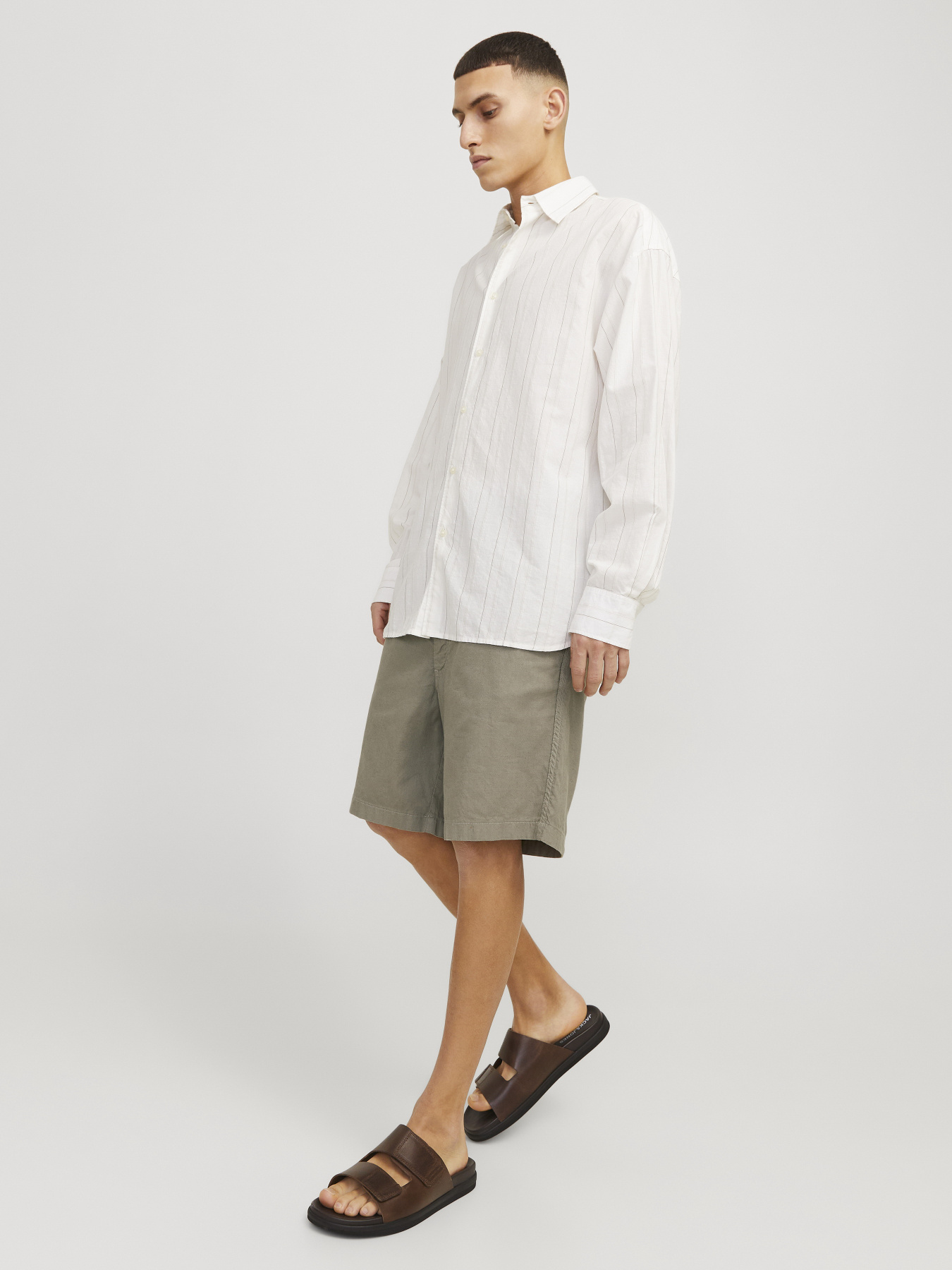 Шорты JACK & JONES модель 12274968_Dusty Olive Фото