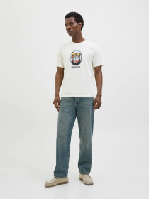 Футболка JACK & JONES модель 12276247_Antique White Фото