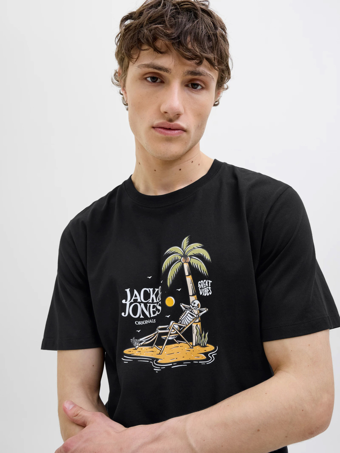 Футболка JACK & JONES модель 12276247_Black Фото