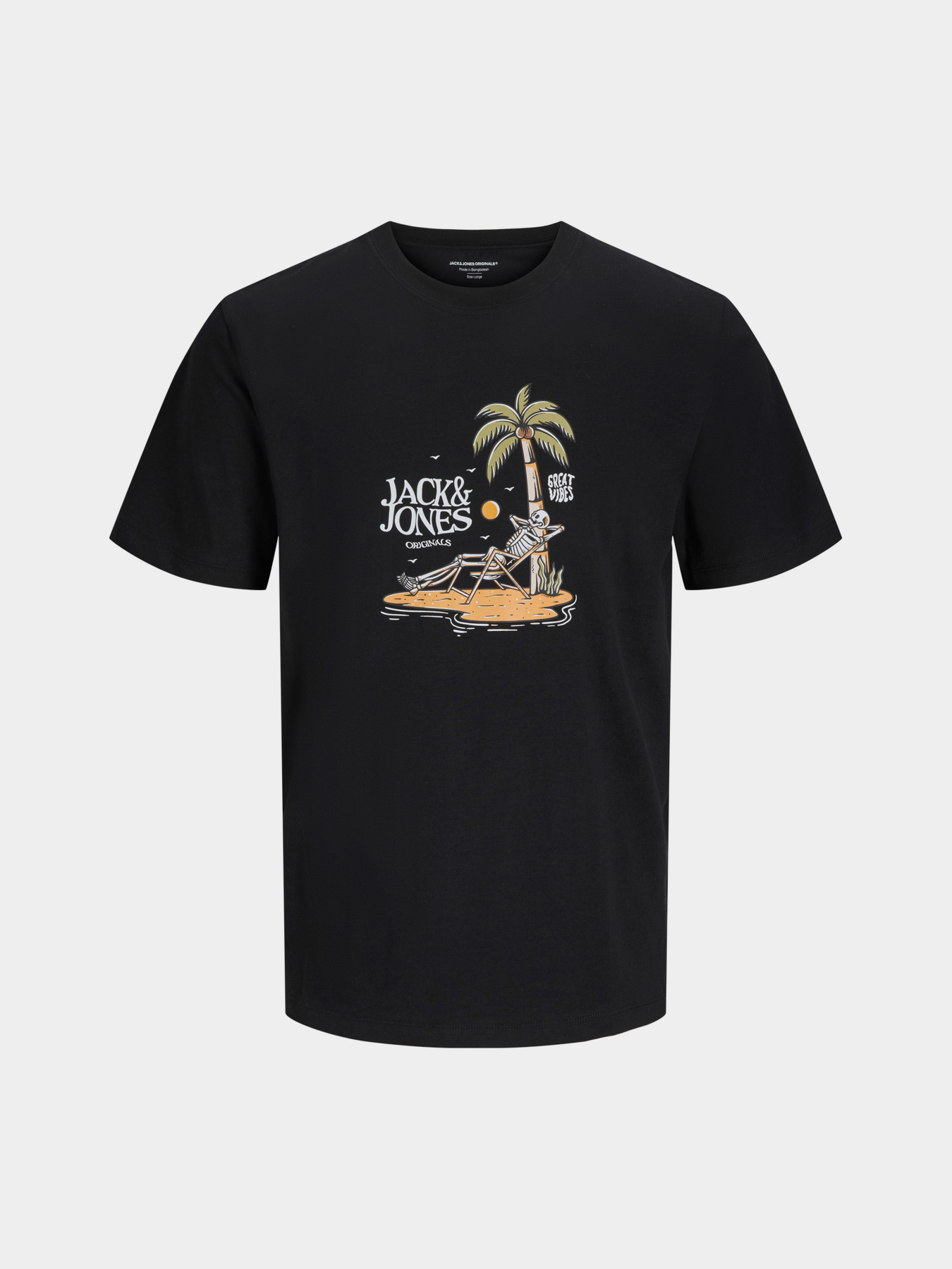 Футболка JACK & JONES модель 12276247_Black Фото