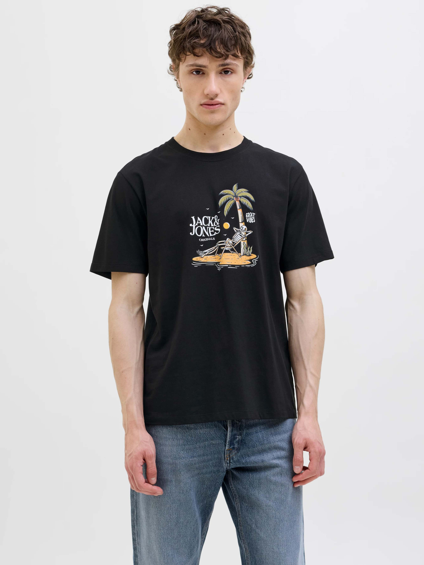 Футболка JACK & JONES модель 12276247_Black Фото
