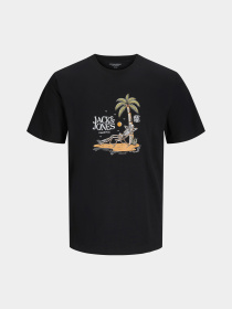 Футболка JACK & JONES модель 12276247_Black Фото