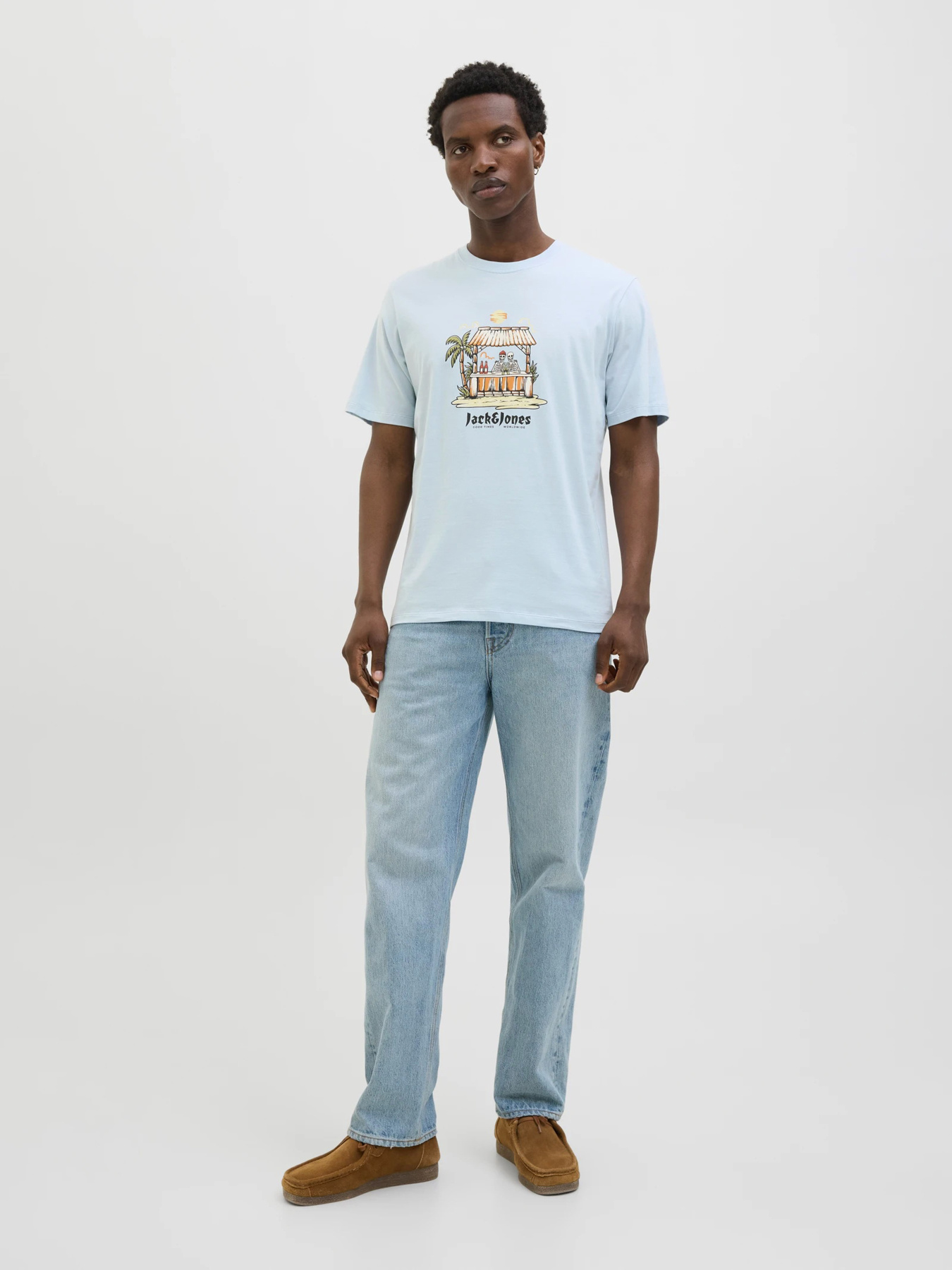 Футболка JACK & JONES модель 12276247_Skyway Фото