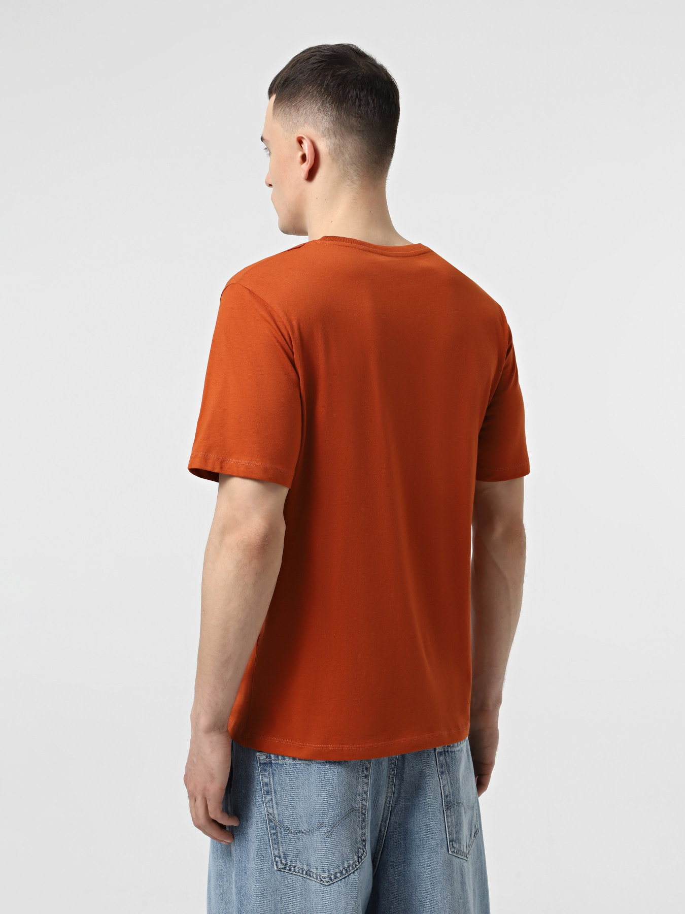 Футболка JACK & JONES модель 12276650_Bombay Brown Фото