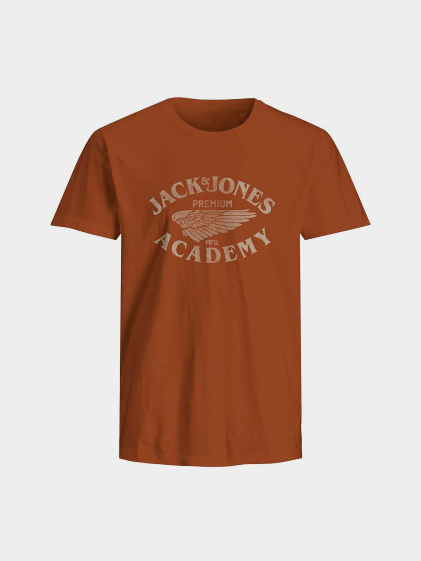 Футболка JACK & JONES модель 12276650_Bombay Brown Футболка JACK & JONES модель 12276650_Bombay Brown Фото