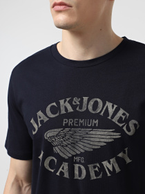 Футболка JACK & JONES модель 12276650_Night Sky Футболка JACK & JONES модель 12276650_Night Sky Фото