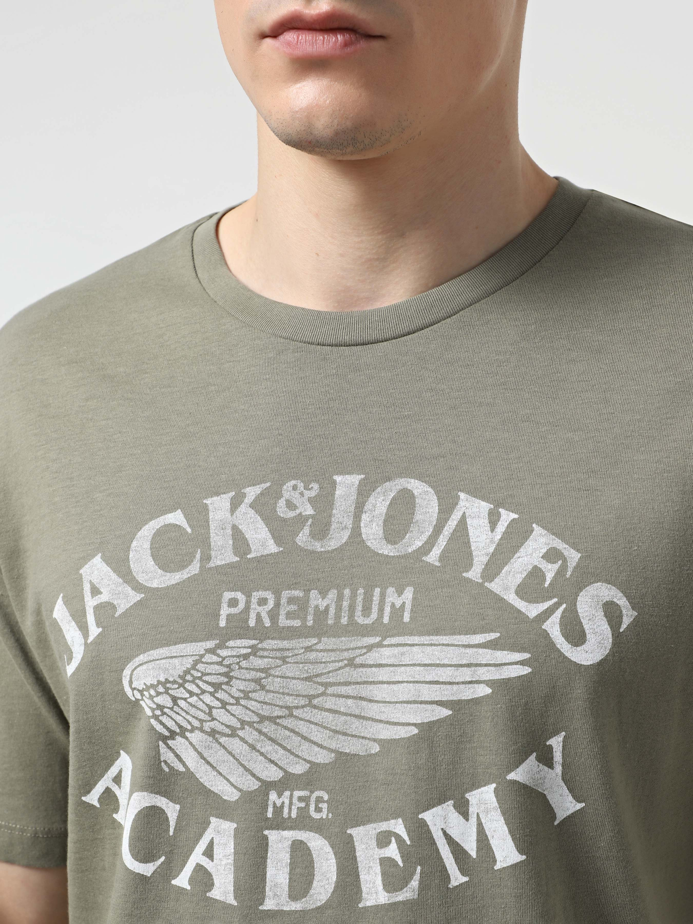 Футболка JACK & JONES модель 12276650_Vetiver Футболка JACK & JONES модель 12276650_Vetiver Фото