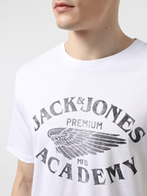 Футболка JACK & JONES модель 12276650_White Фото