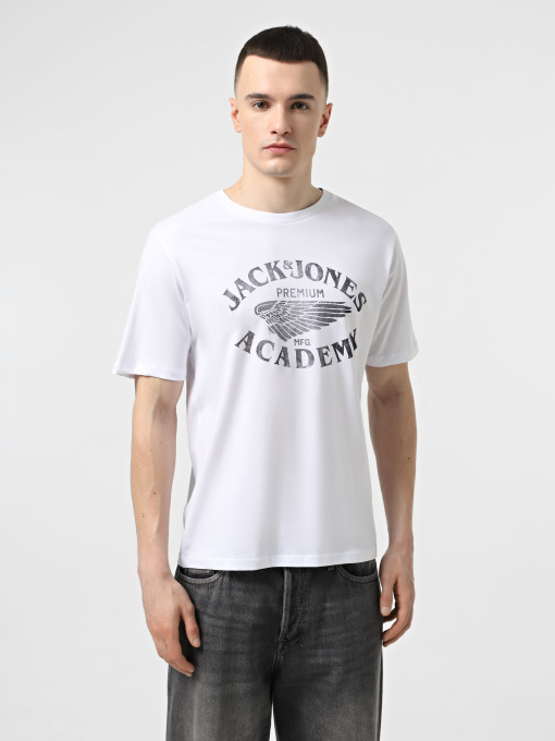Футболка JACK & JONES модель 12276650_White Фото