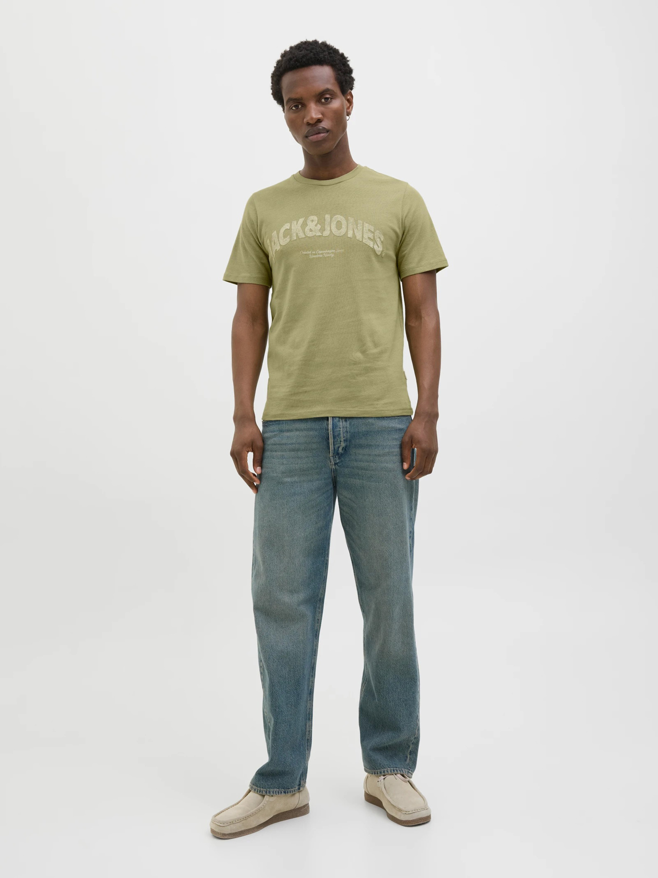 Футболка JACK & JONES модель 12276962_Cedar Футболка JACK & JONES модель 12276962_Cedar Фото