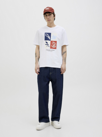 Футболка JACK & JONES модель 12277220_Bright White — фото 3 - INTERTOP