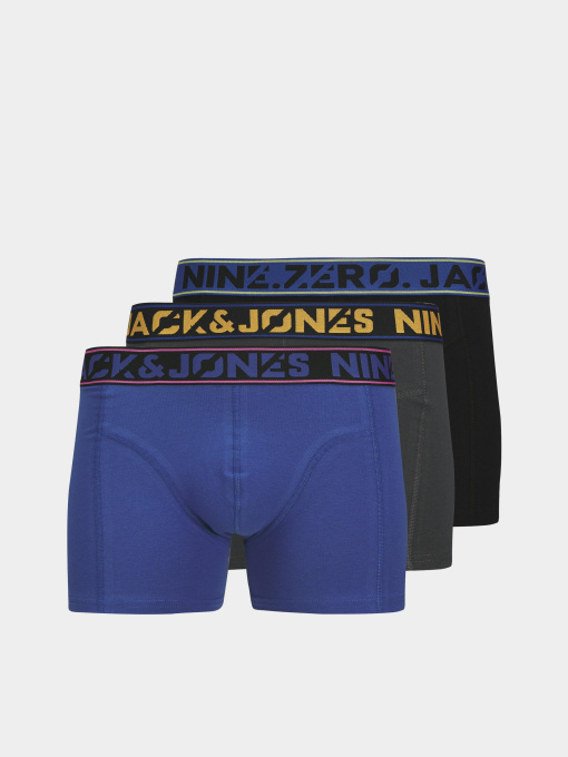 Набор трусов JACK & JONES модель 12277555_Asphalt Black - Beaucoup B Фото