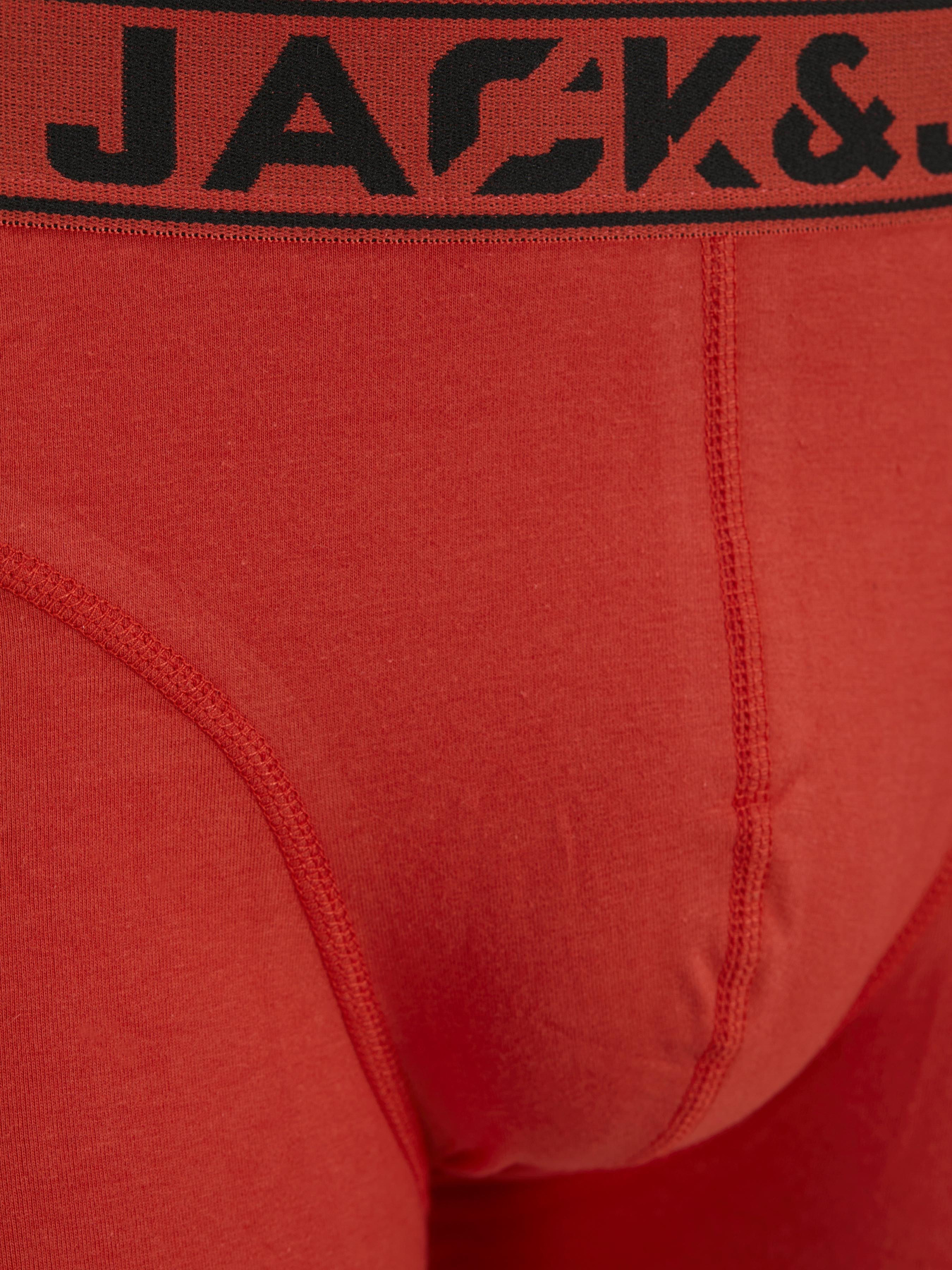 Набор трусов JACK & JONES модель 12277555_Stormy Weather Aurora Red Фото