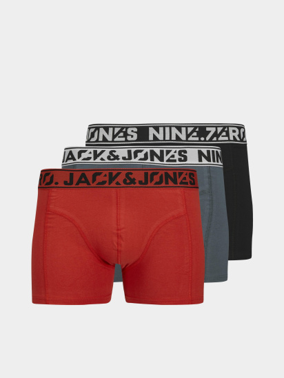 Набір трусів JACK & JONES модель 12277555_Stormy Weather Aurora Red - фото