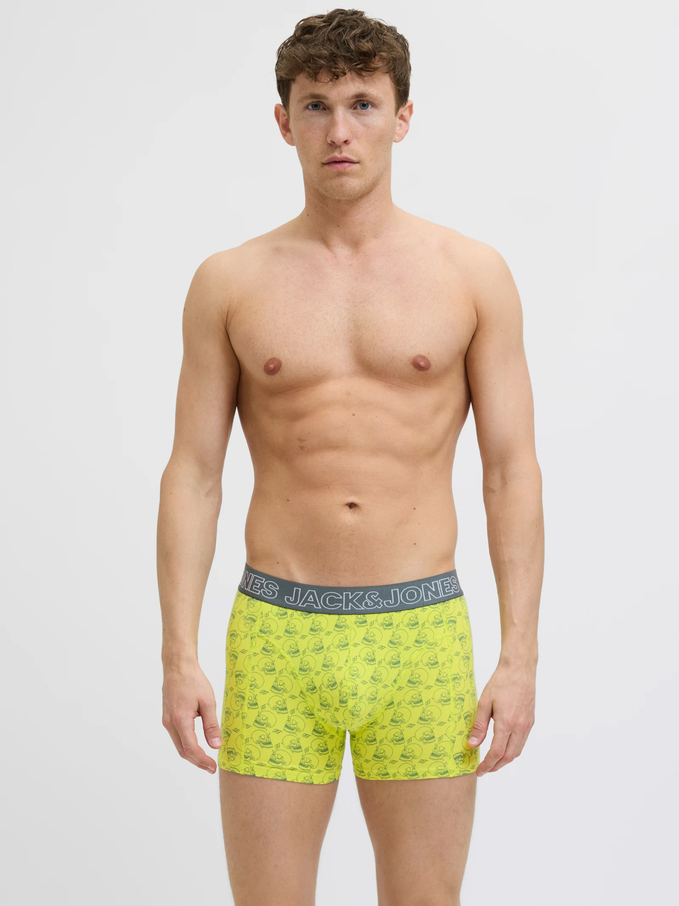 Набор трусов JACK & JONES модель 12277771_Safety Yellow Black - Diva Фото