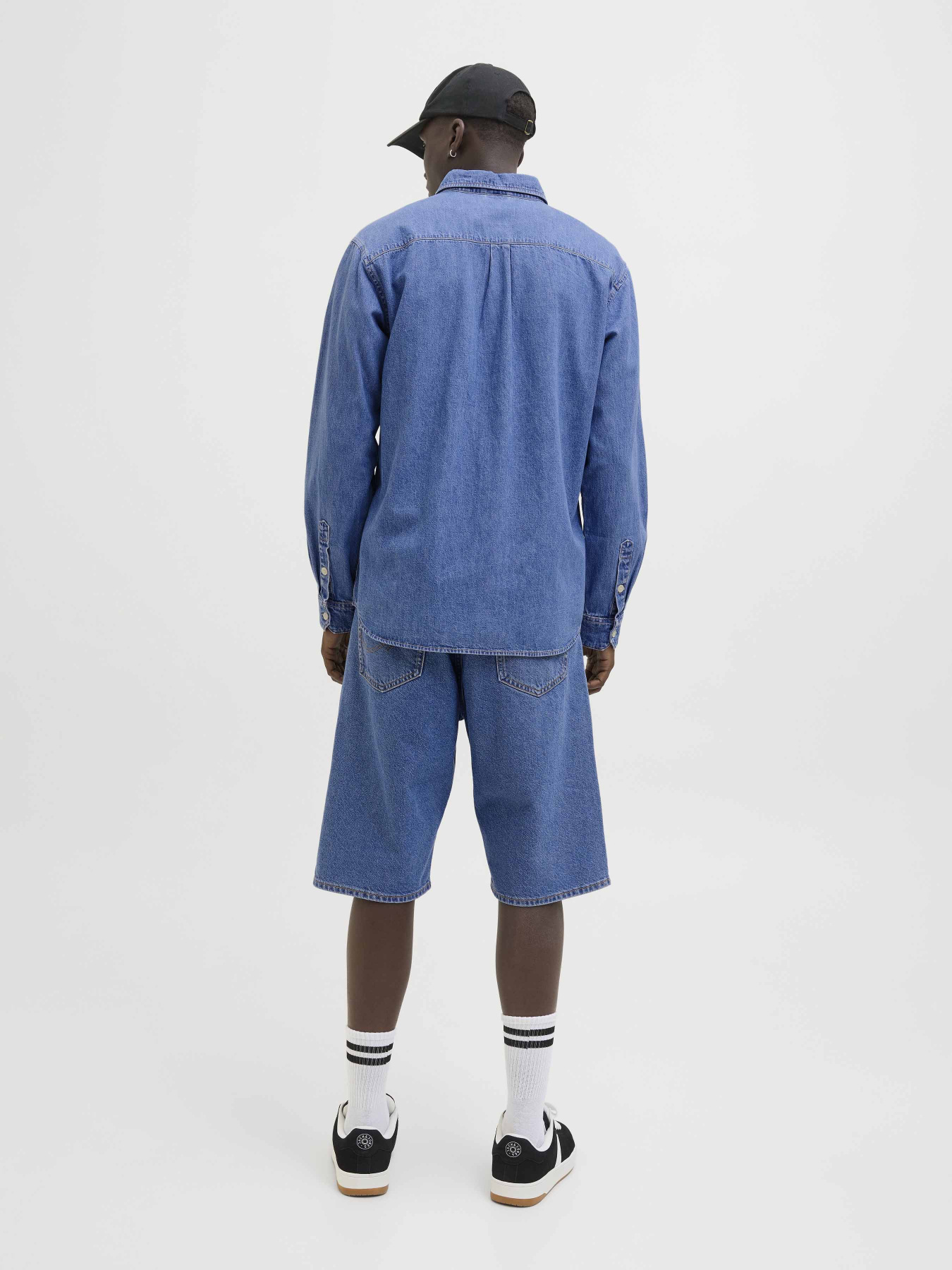 Джинсовые шорты JACK & JONES модель 12278463_Blue Denim SQ 731 Фото