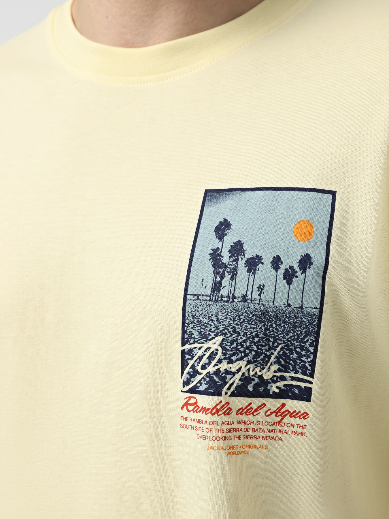 Футболка JACK & JONES модель 12281807_Double Cream Фото