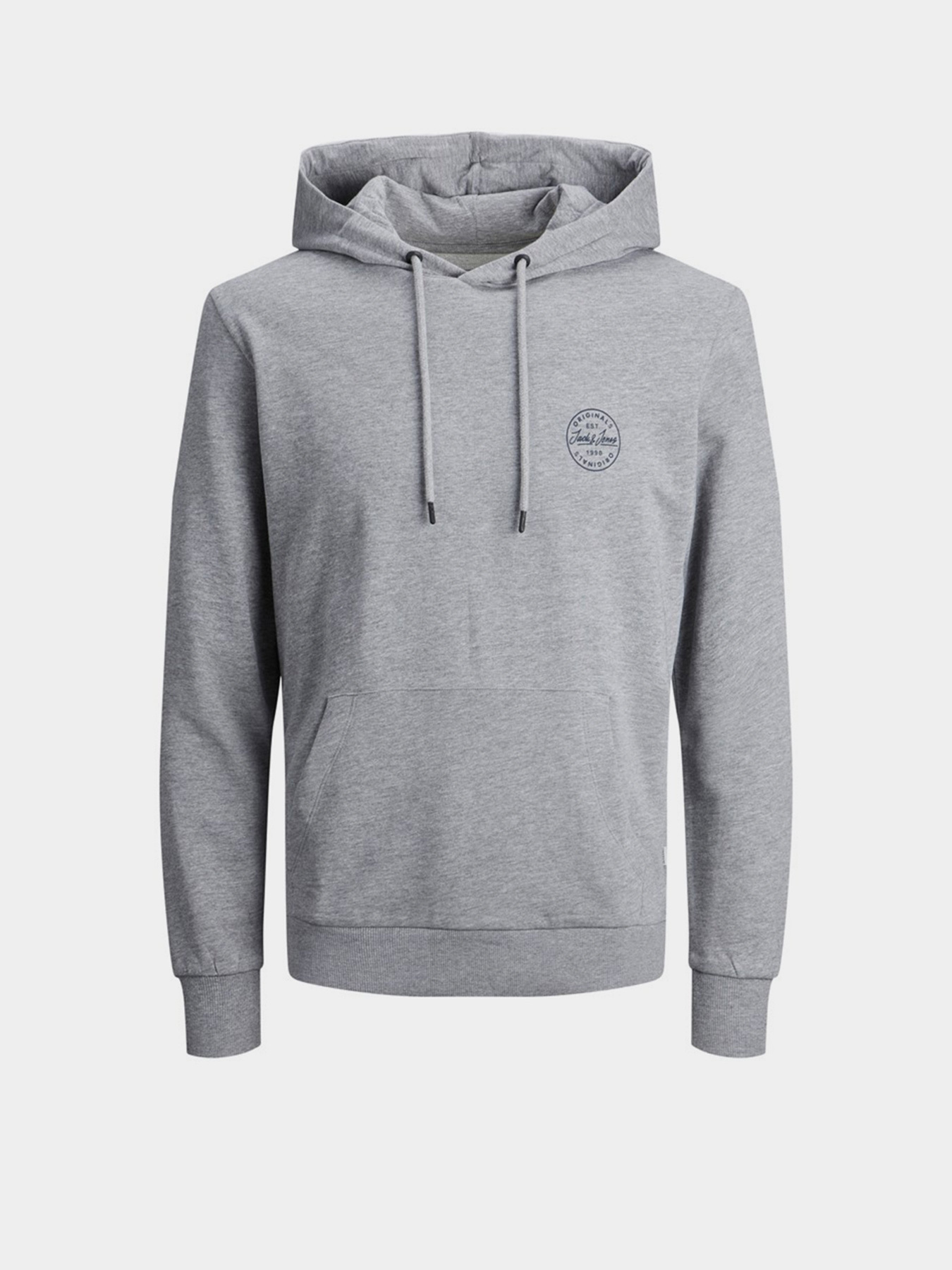 Худи JACK & JONES модель 12205081_Light Grey Melange Фото