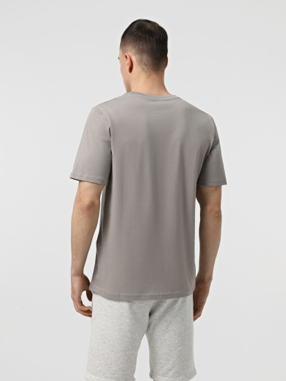 Футболка JACK & JONES модель 12283825_Gray Flannel — фото 3 - INTERTOP