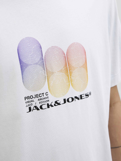 Футболка JACK & JONES модель 12281091_Gray Dawn — фото 5 - INTERTOP