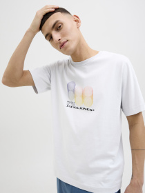 Футболка JACK & JONES модель 12281091_Gray Dawn Фото