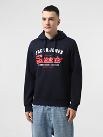 Худи JACK & JONES модель 12255617_Sky Captain Фото