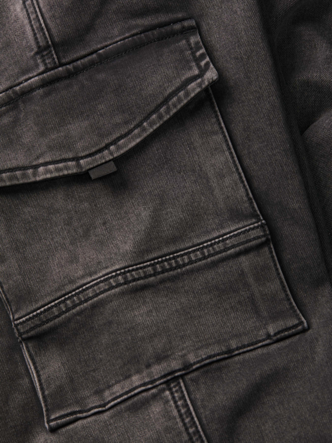 Зауженные джинсы JACK & JONES модель 12269597_Black Denim MF 002 Фото