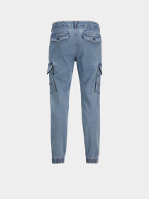 Зауженные джинсы JACK & JONES модель 12269597_Blue Denim MF 001 Фото