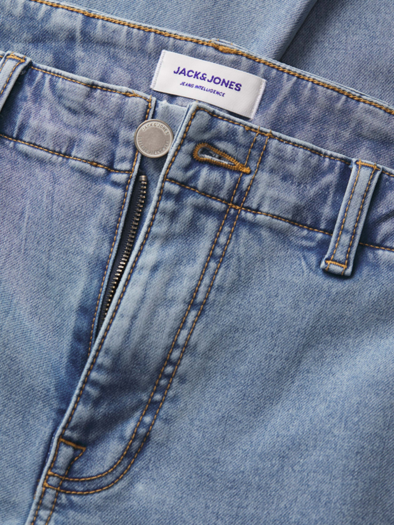 Завужені джинси JACK & JONES модель 12269597_Blue Denim MF 001 Завужені джинси JACK & JONES модель 12269597_Blue Denim MF 001 Фото