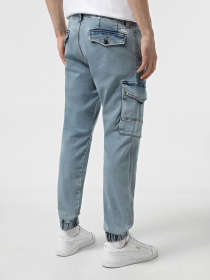 Завужені джинси JACK & JONES модель 12269597_Blue Denim MF 001 Завужені джинси JACK & JONES модель 12269597_Blue Denim MF 001 Фото
