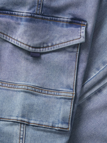 Завужені джинси JACK & JONES модель 12269597_Blue Denim MF 001 Завужені джинси JACK & JONES модель 12269597_Blue Denim MF 001 Фото