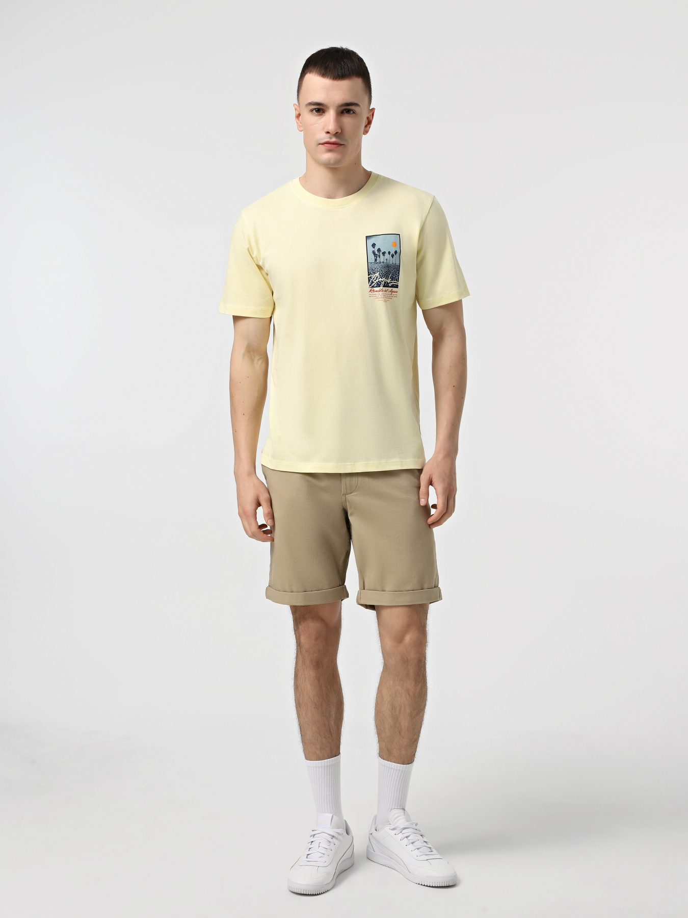 Повсякденні шорти JACK & JONES модель 12182549_Crockery Фото