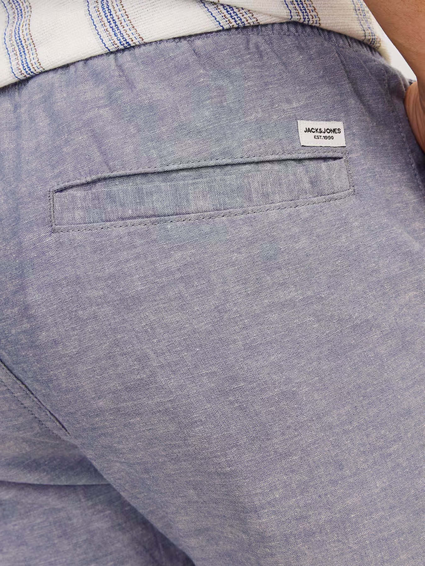 Штани повсякденні JACK & JONES модель 12248606_Faded Denim MELANGE Фото