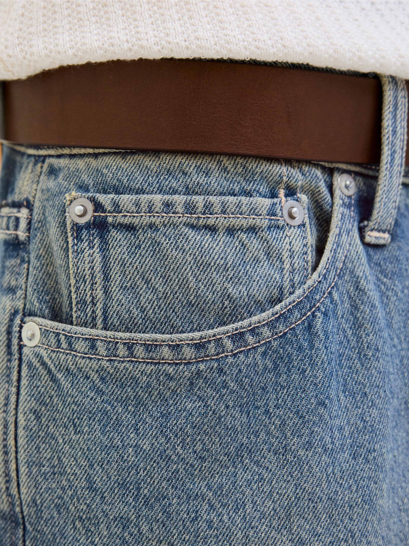 Джинсові шорти JACK & JONES модель 12272234_Blue Denim Джинсові шорти JACK & JONES модель 12272234_Blue Denim Фото