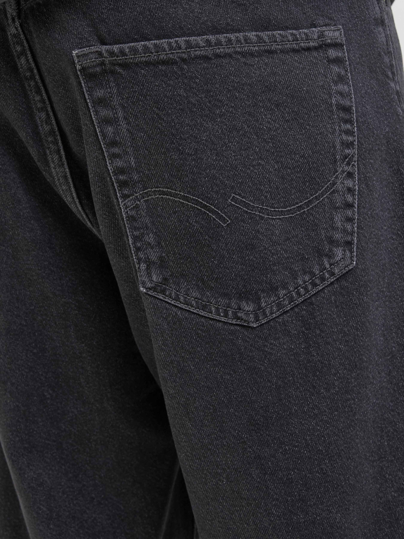 Шорты джинсовые JACK & JONES модель 12278463_Black Denim SQ 737 Фото