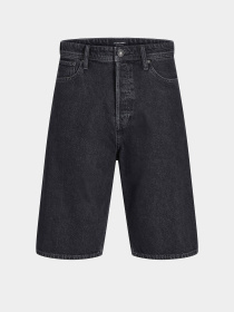 Шорты джинсовые JACK & JONES модель 12278463_Black Denim SQ 737 Фото